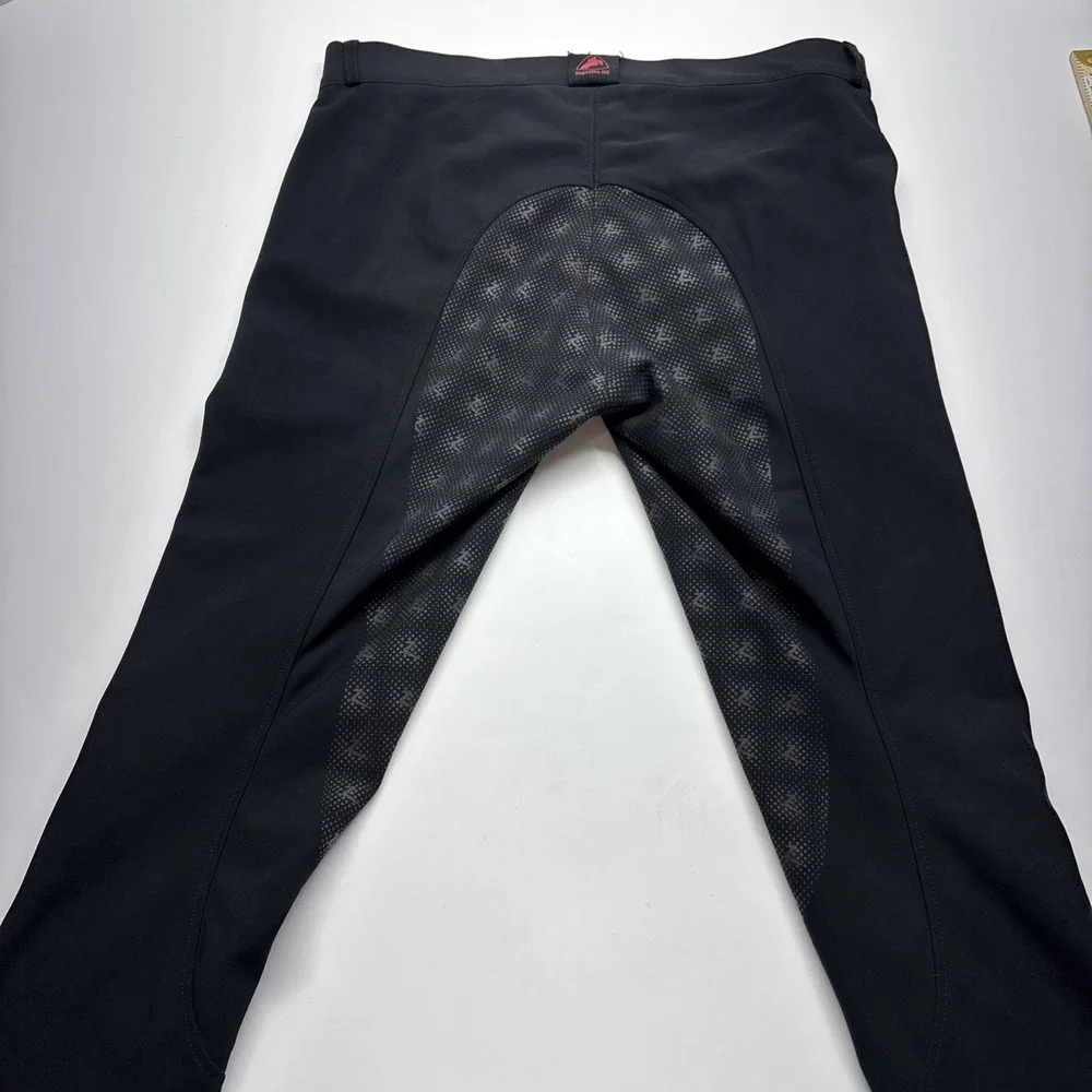 Horze Equestrian Riding Leggings‎ Pants Womens 30 Grip Supreme HZ Black